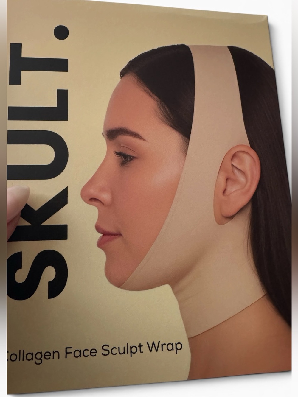 Collagen Face Sculpt Wrap - Beige Lift Mask - 2 Masks in Package